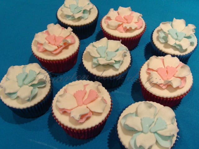 Baby op komst cupcakes