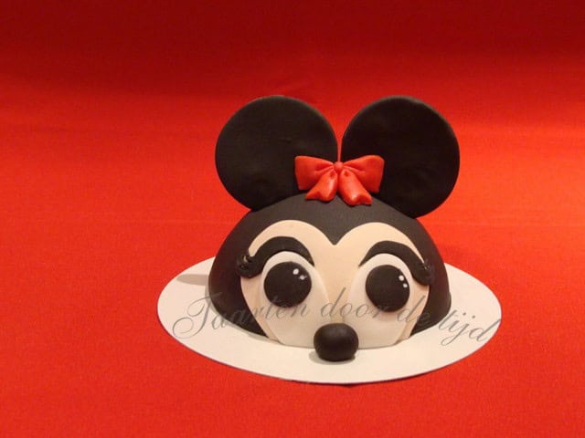 Minie Mouse taart