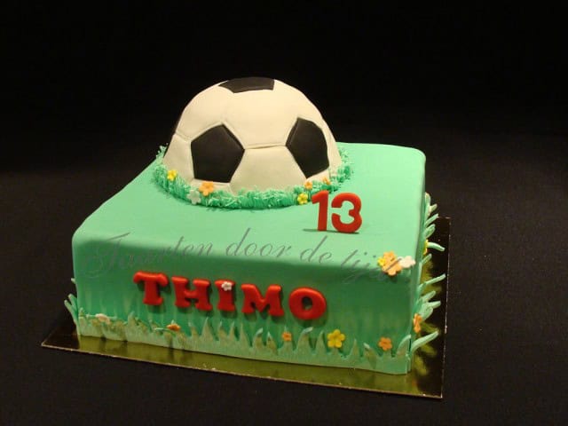 Voetbal taart2