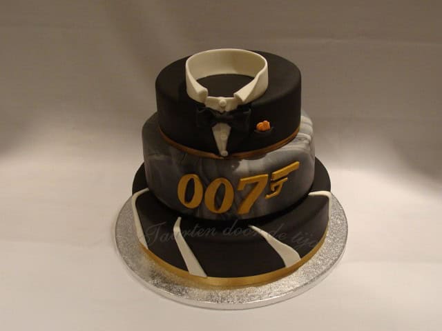 James bond taart