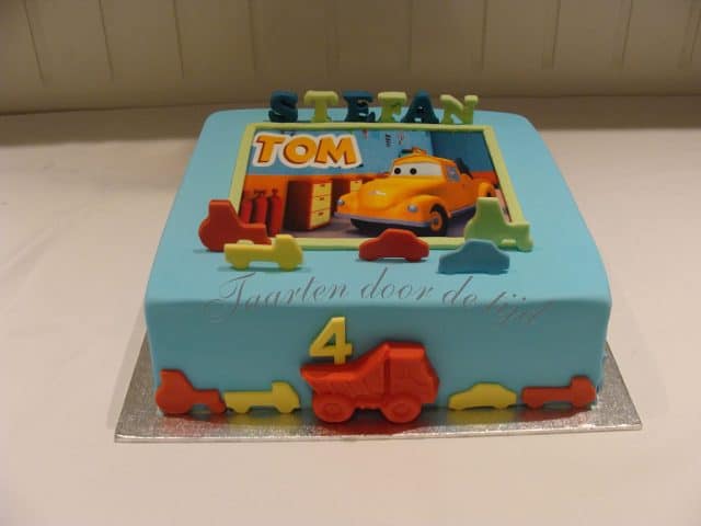 Tom truck taart